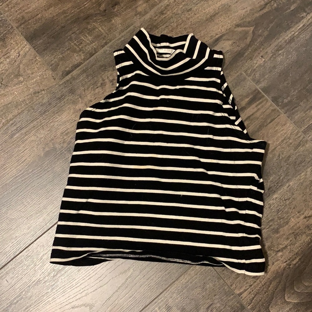 Turtle neck crop top